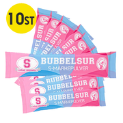 10 pc - S Brand Bubble Sour Powder 0.32 oz - Candify.com
