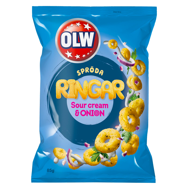 OLW Rings Sourcream & Onion 3 oz - Candify.com