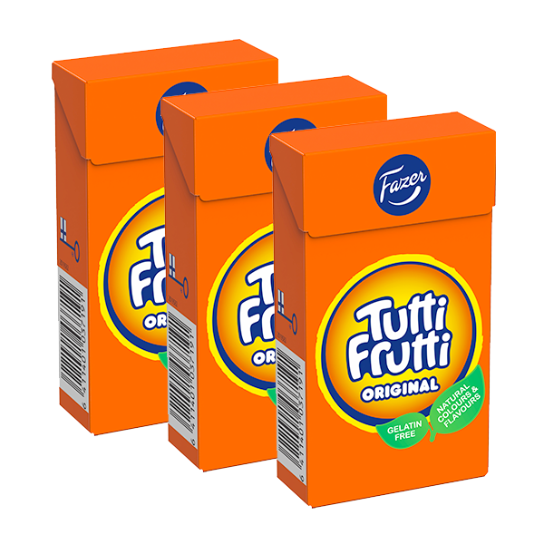 3 pc - Tutti Frutti Tablet case 1.34 oz