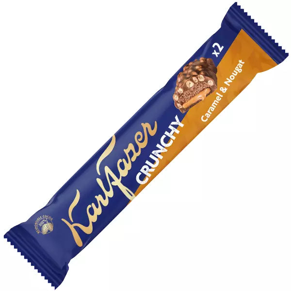 Karl Fazer Crunchy Caramel & Nougat 1.94 oz - Candify.com
