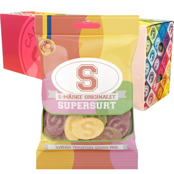 S-Brand Super Sour 2.82 oz x 18 pc - Candify.com