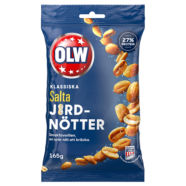 OLW Salted Peanuts 5.82 oz - Candify.com