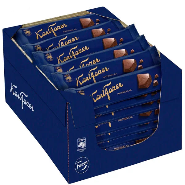 Fazer Blue Milk Chocolate 1.38 oz x 35 pc - Candify.com