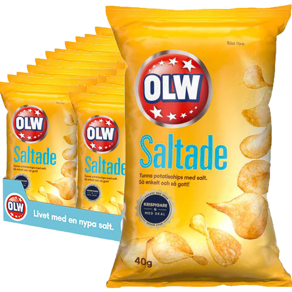 OLW Lightly salted 1.41 oz - 20 pc - Candify.com