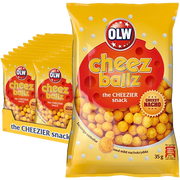 OLW Cheez Balls 20 pc x 1.23 oz - Candify.com