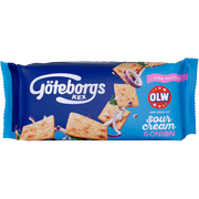 Gothenburg Biscuits OLW Sourcream/Onion 2.47 oz - Candify.com