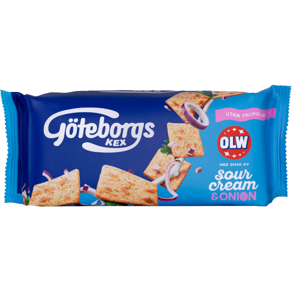 Gothenburg Biscuits OLW Sourcream/Onion 2.47 oz