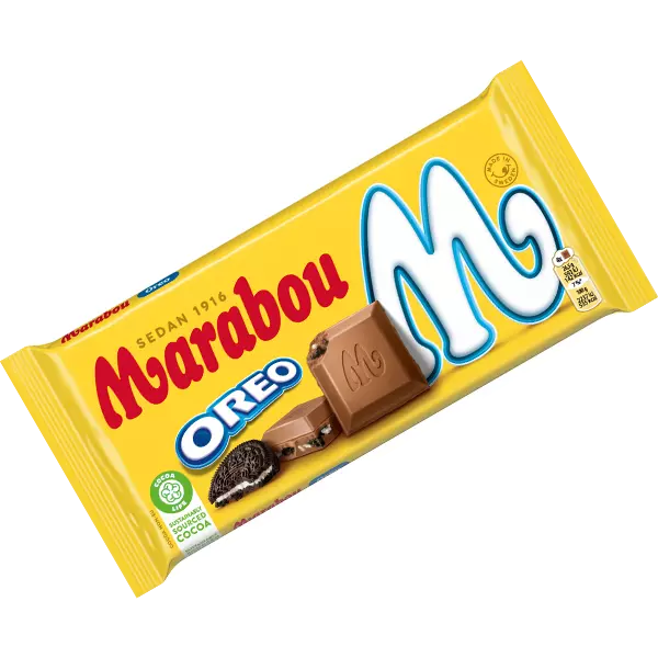 Marabou Milk Chocolate With Oreo 6,52 oz