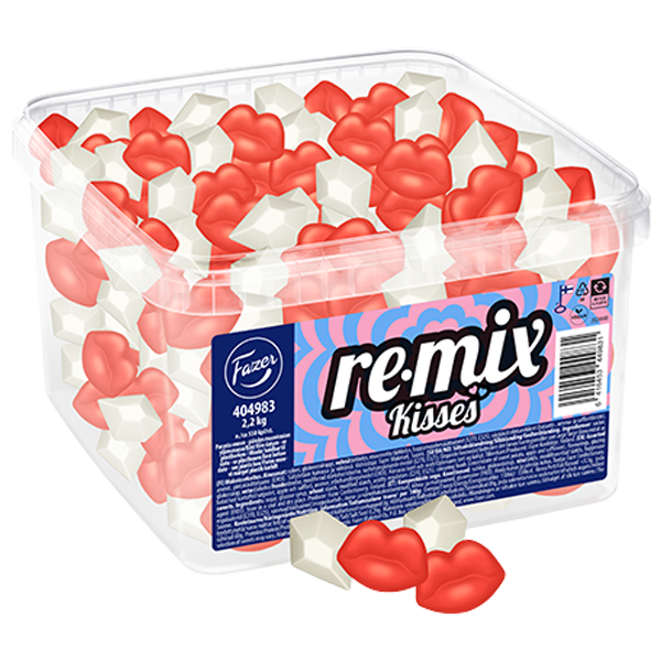 Fazer Remix Kisses 77.6 oz - Candify.com
