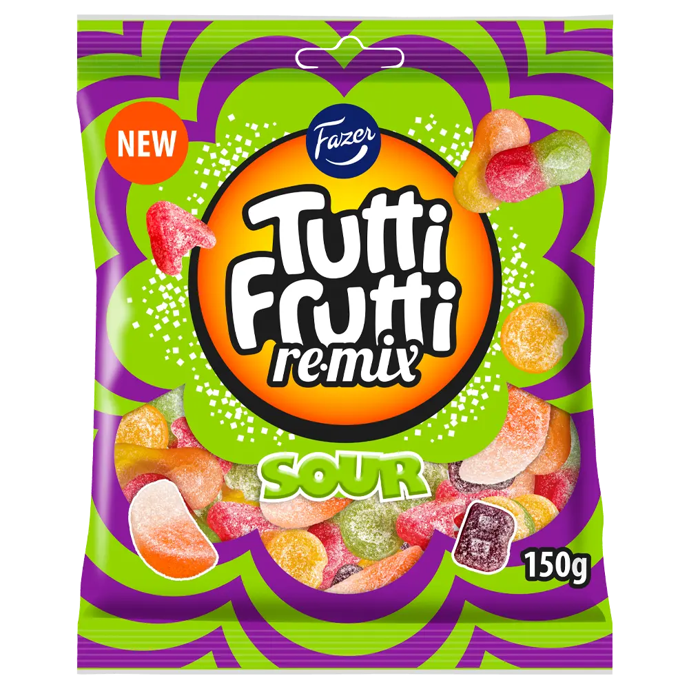 Tutti Frutti Remix Sour 5.29 oz - Candify.com