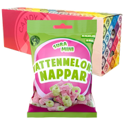Sour Mini Watermelon Popsicles 2.47 oz x 18 pc - Candify.com