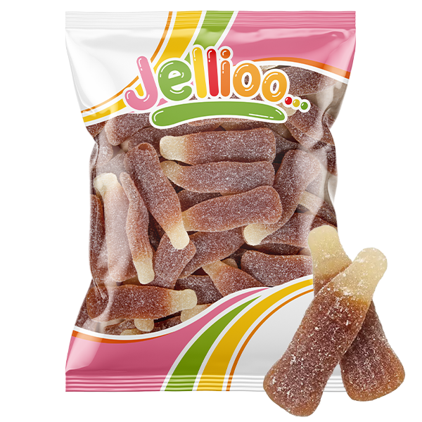 Jellioo Sour Coke bottle - Candify.com