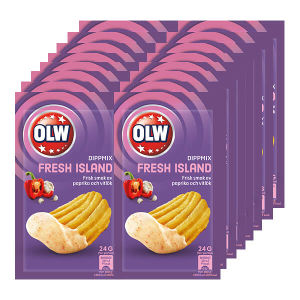 Dipmix Fresh Island 16 pc x 0.85 oz - Candify.com