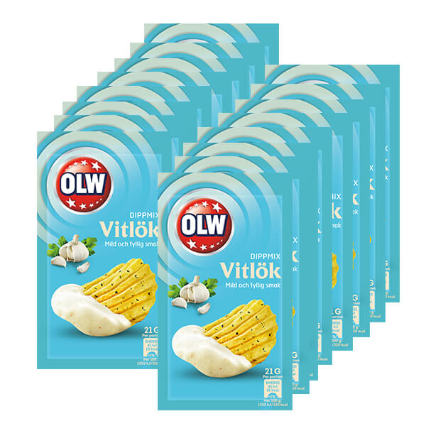 Dip mix Garlic 16 pc x 0.74 oz - Candify.com