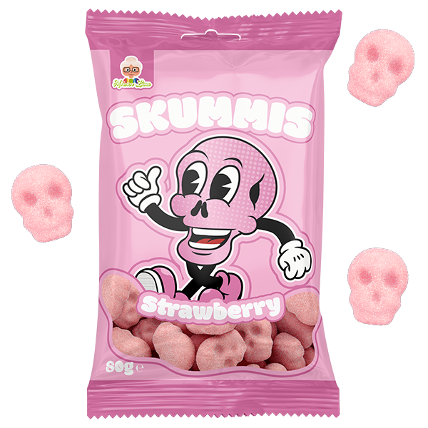 Skummis Sour Foam Strawberry 2.82 oz - Candify.com