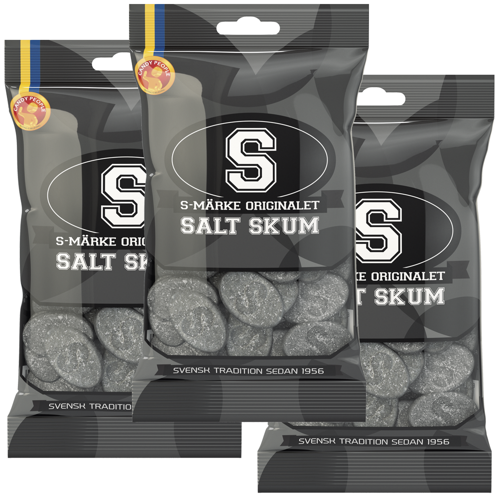 5 pc - S-Brand Salty Foam 2.47 oz - Candify.com
