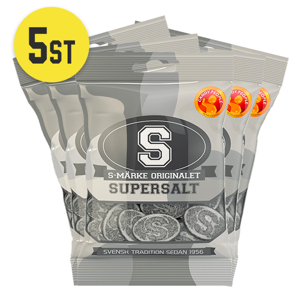 5 pc - S-Brand Salty 2.82 oz