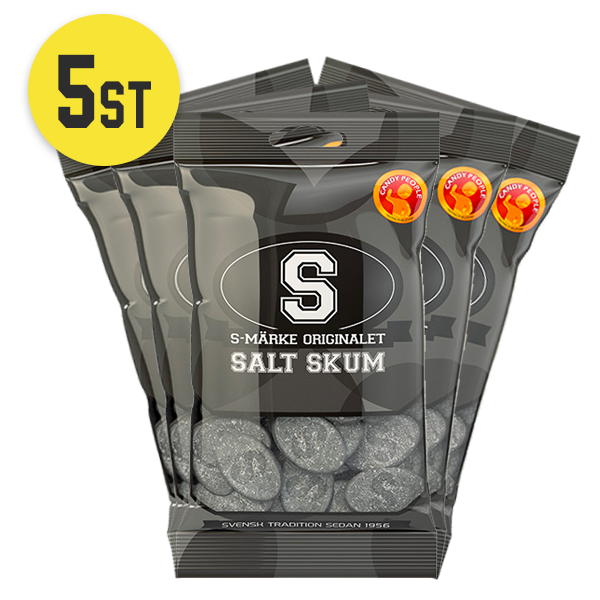 5 pc - S-Brand Salty Foam 2.47 oz