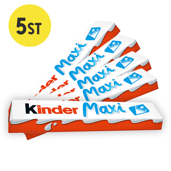 5 pc - Kinder Maxi 0.74 oz - Candify.com
