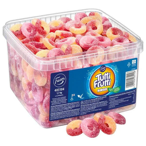 Tutti Frutti Rings 59.97 oz - Candify.com