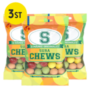 3 pc - S-Brand Chews Sour 2.47 oz - Candify.com