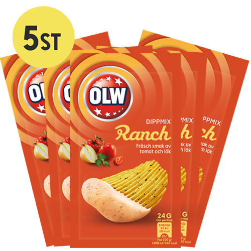 5 pc - OLW Dipmix Ranch 0.85 oz - Candify.com