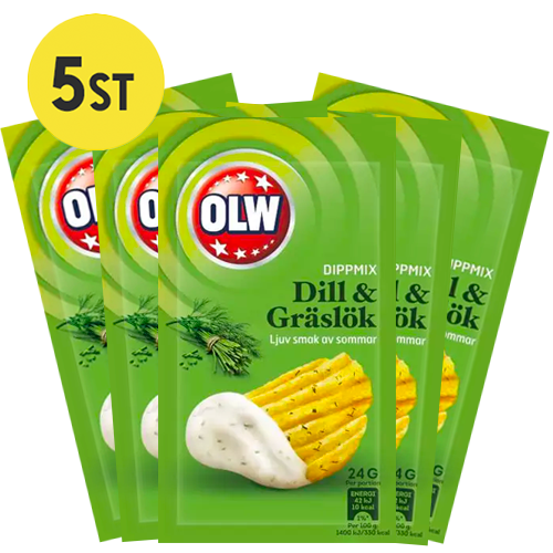 5 pc - OLW Dipmix Dill & Chives 0.85 oz - Candify.com