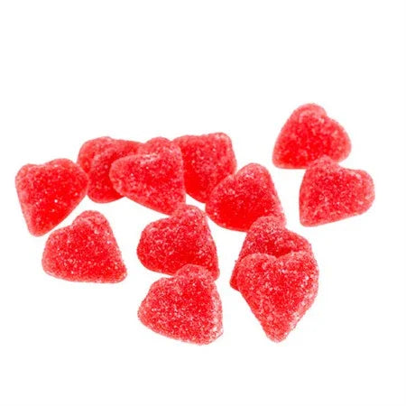 Aroma Red Hearts Sugared Bulk Candy 141.1 oz - Candify.com