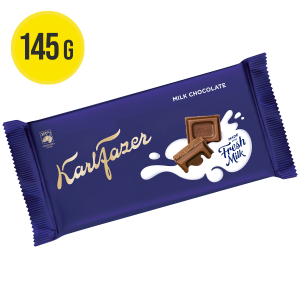 1 pc Karl Fazer Milk Chocolate 5.11 oz - Candify.com